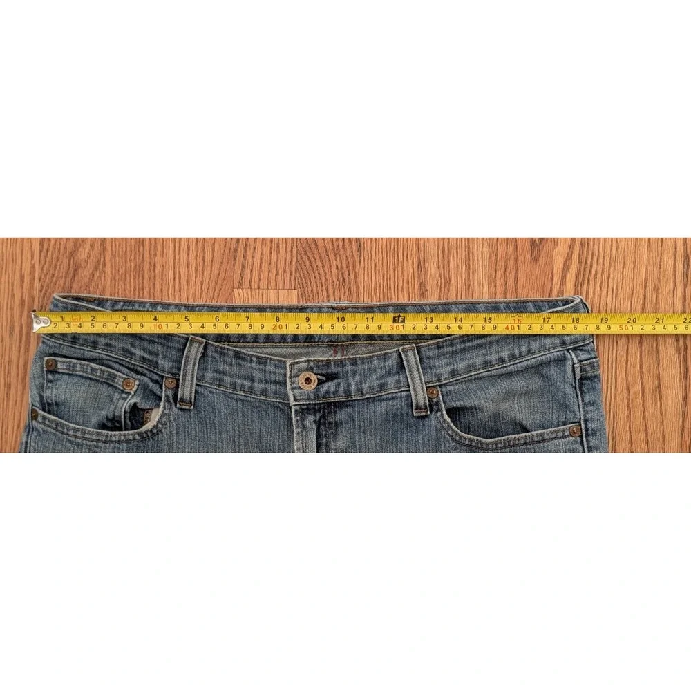 Polo Jeans Co Ralph Lauren Women's 16x32 Kelly Stretch Blue Denim Bootcut Jeans